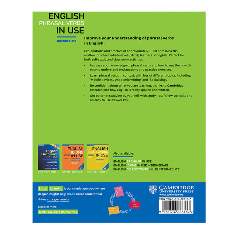 قیمت و خرید کتاب English Phrasal Verbs In Use اثر Michael Mccarthy And ...