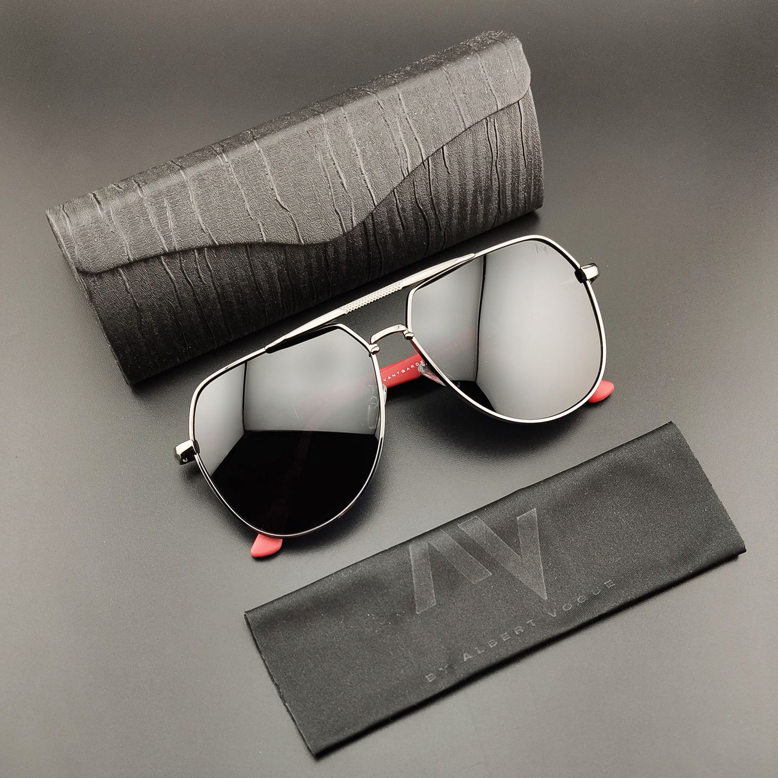 عینک آفتابی مردانه آلبرت وگ مدل JS8553C85-P253 Polarized Avantgarde Visionary -  - 7