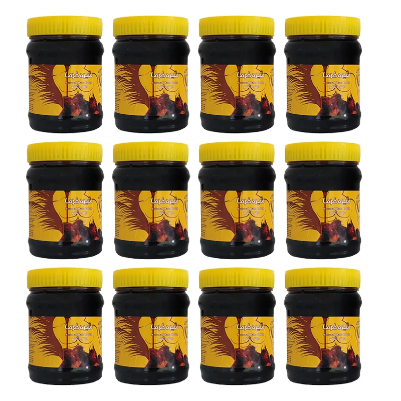 شیره خرما گلبهان - 450 گرم بسته 12 عددی