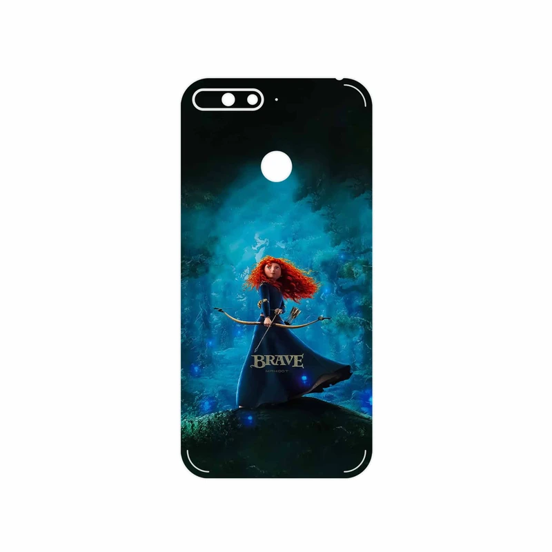 برچسب پوششی ماهوت مدل Brave مناسب برای گوشی موبایل هوآوی Y6 2018