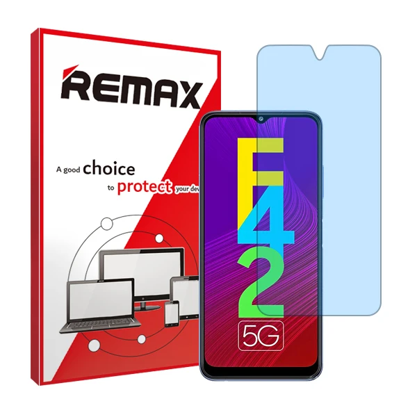 محافظ صفحه نمایش آنتی بلو ریمکس مدل HyBLU مناسب برای گوشی موبایل سامسونگ Galaxy F42 5G 