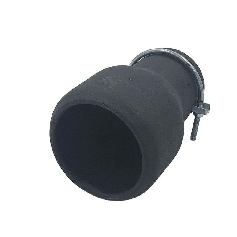 سر اگزوز مدل J.S کد 228 کربن لبه دار گرد