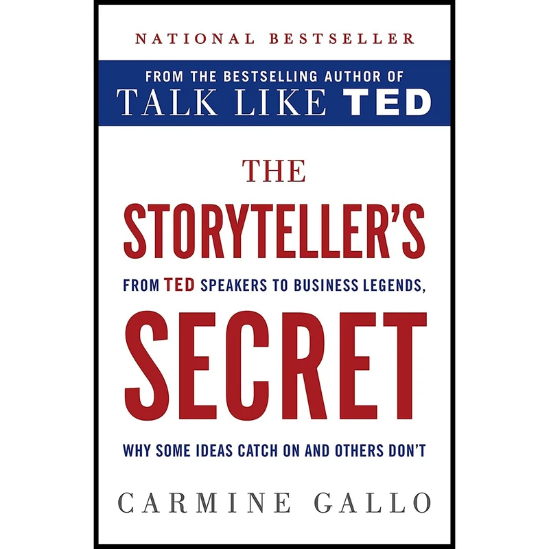 کتاب The Storyteller,s Secret اثر Carmine Gallo انتشارات St. Martins Press