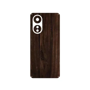MAHOOT Dark_Walnut_Wood Cover Sticker for Oppo A58 4G