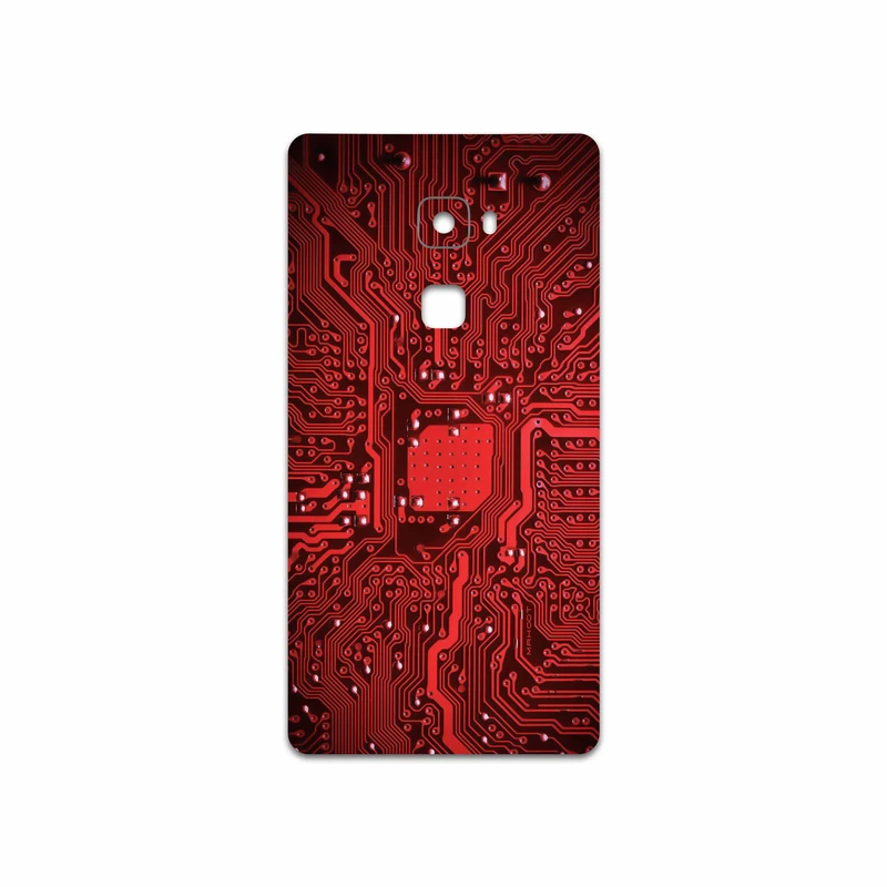 برچسب پوششی ماهوت مدل Red Printed Circuit Board مناسب برای گوشی موبایل هوآوی Mate S