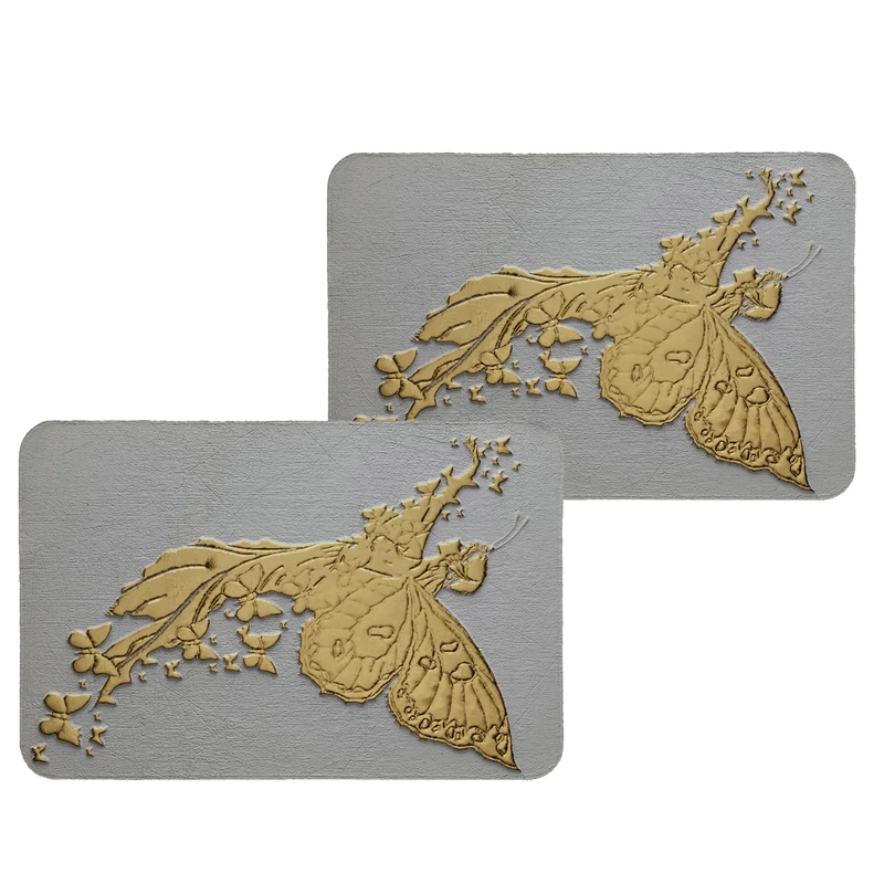 زیربشقابی طرح کلاسیک کد 8845 بسته 2 عددی 