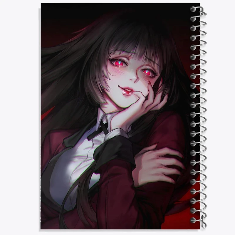 دفتر نقاشی 50 برگ خندالو مدل یومکو انیمه دختر کد 12120