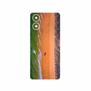 MAHOOT Beach and Green Sea Cover Sticker for Motorola Moto G04