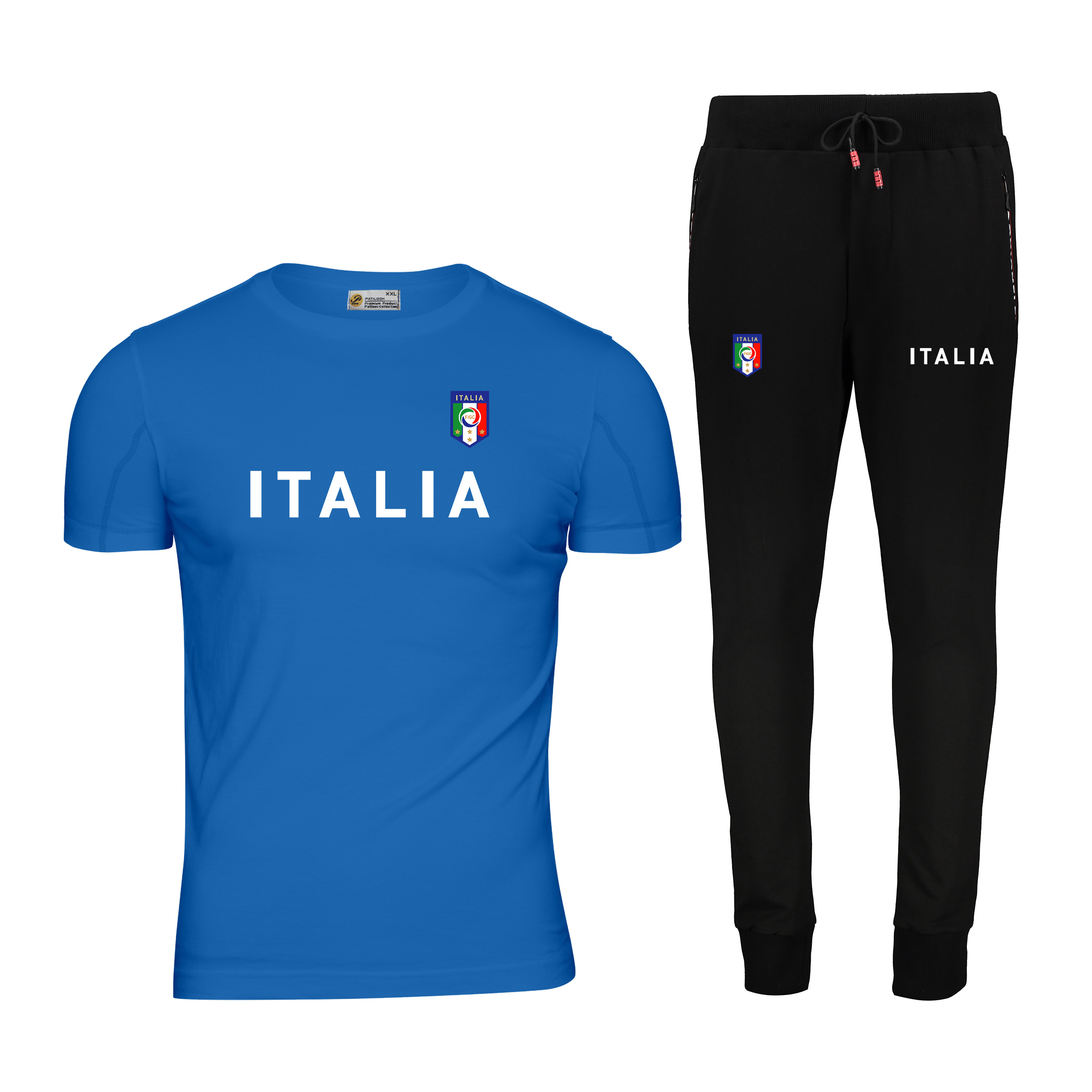 ست تی شرت و شلوار ورزشی مردانه پاتیلوک مدل ایتالیا کد 400100
