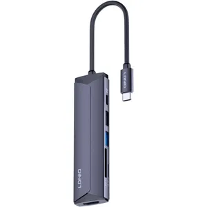 هاب 6 پورت USB-C الدینیو مدل DS-56H