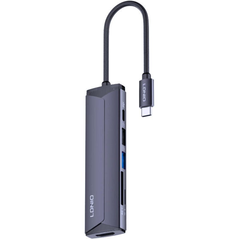 هاب 6 پورت USB-C الدینیو مدل DS-56H