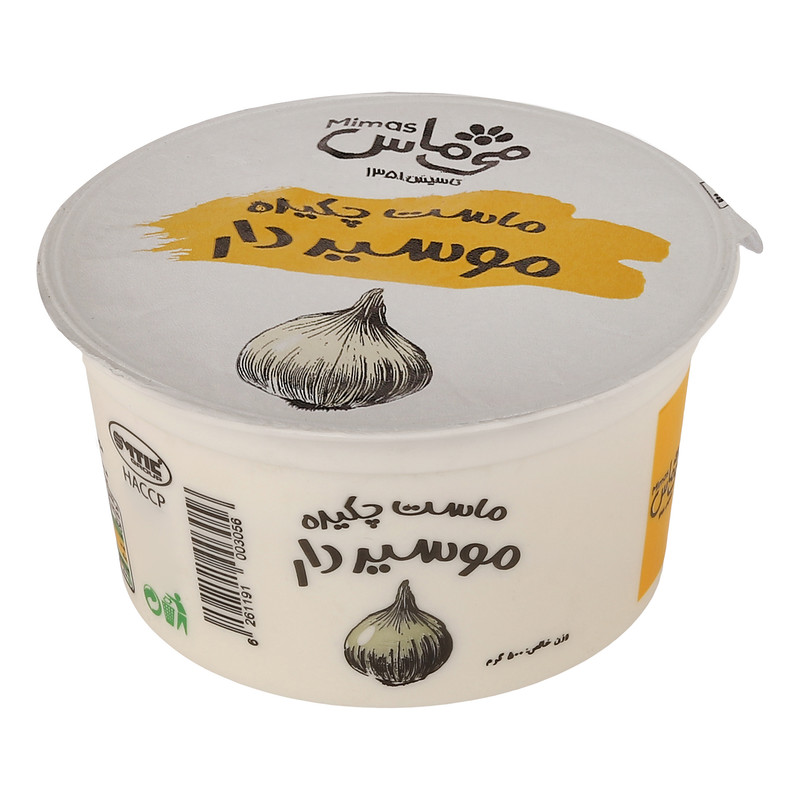 ماست چکیده موسیر دار می ماس - 500 گرم