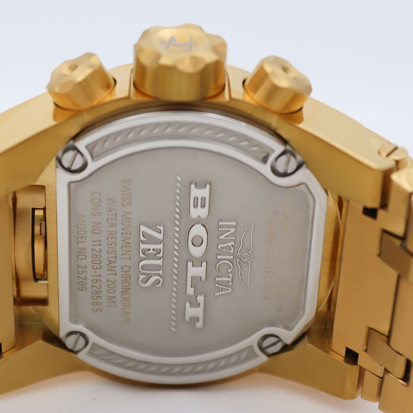 ساعت مچی عقربه‌ای مردانه اینویکتا مدل 25209 - Master quality Zeus Chronograph کد WG-73 -  - 5