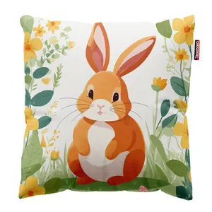 کوسن کودک پاد آفرین مدل خرگوش فانتزی کد k209 سایز 30*30 سانتی متر