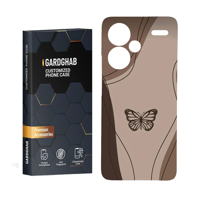 کاور گارد قاب مدل ساده مناسب برای گوشی موبایل شیائومی redmi note 13 pro plus 5g