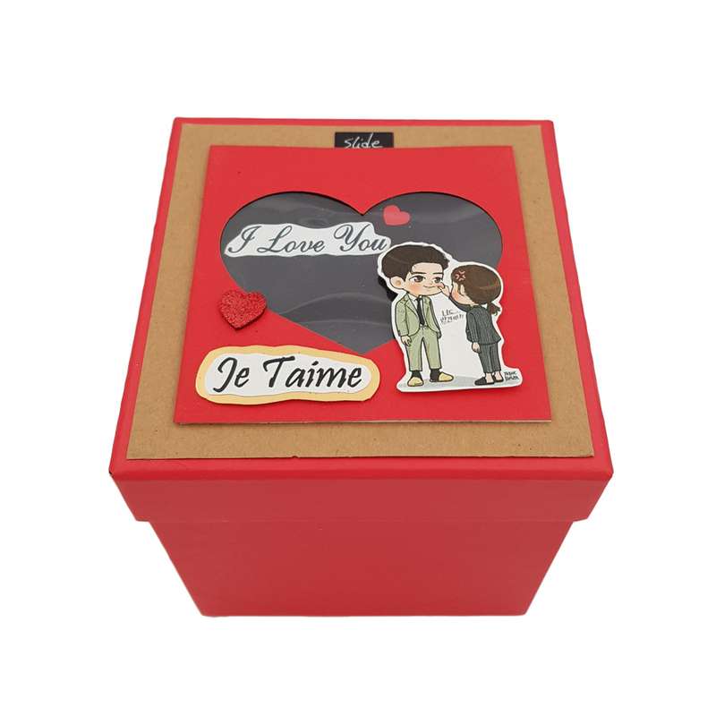 جعبه هدیه طرح عشق مدل VL 08