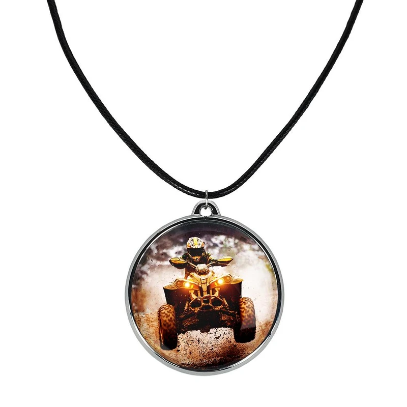 گردنبند خندالو مدل موتور چهار چرخ کد 2784127842