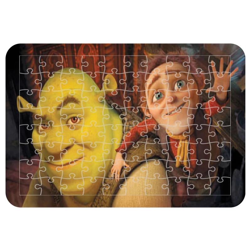 پازل 54 تکه اطلس آبی طرح شرک مدل P1075