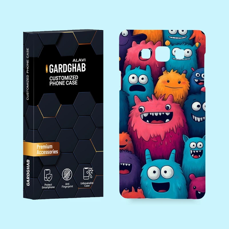 کاور گارد قاب علوی مدل کارتونی و انیمه مناسب برای گوشی موبایل سامسونگ Galaxy A7 2015 / A700