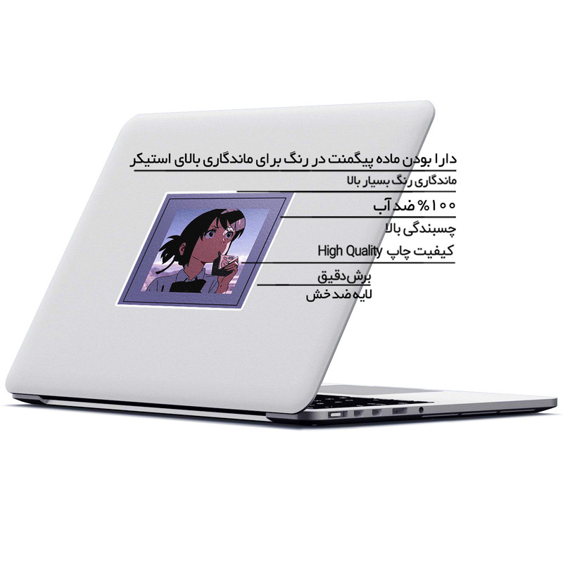 استیکر لپ تاپ ماسا دیزاین طرح میکی مدل STK992