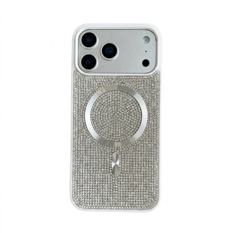 کاور مدل Magsafe طرح Diamond مناسب برای گوشی موبایل اپل Iphone 17 pro