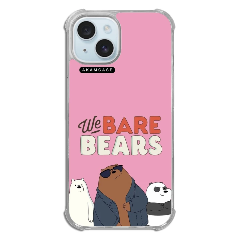 کاور آکام مدل AMCWTA15-BARE BEAR3 مناسب برای گوشی موبایل اپل iPhone 15