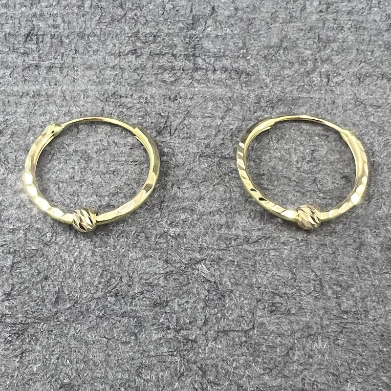 گوشواره طلا 18 عیار زنانه دوست خوب مدل dk567