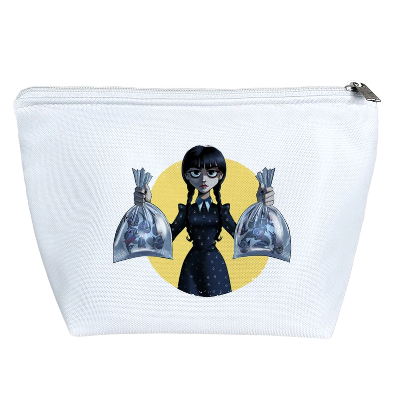 کیف لوازم آرایش دخترانه خندالو مدل ونزدی و ایند سریال ونزدی کد 2056