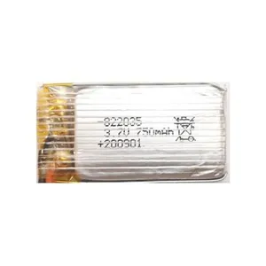 باتری لیتیوم یون  مدل d-750 ظرفیت 750 میلی امپر