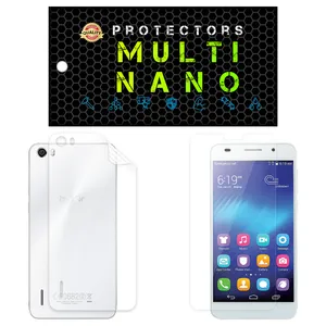  Multi Nano X-SFT Screen Protector For Honor 6 with back skin