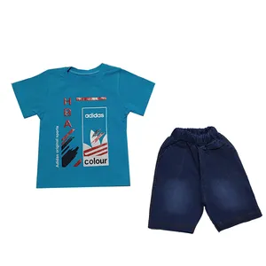 ست تیشرت و شلوارک پسرانه کد 1190