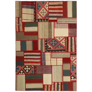 کلاژ گلیم دستبافت سه و نیم متری کد 486883