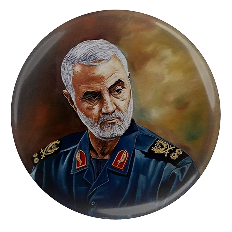 مگنت  مدل S12582 طرح سردار شهید حاج قاسم سلیمانی