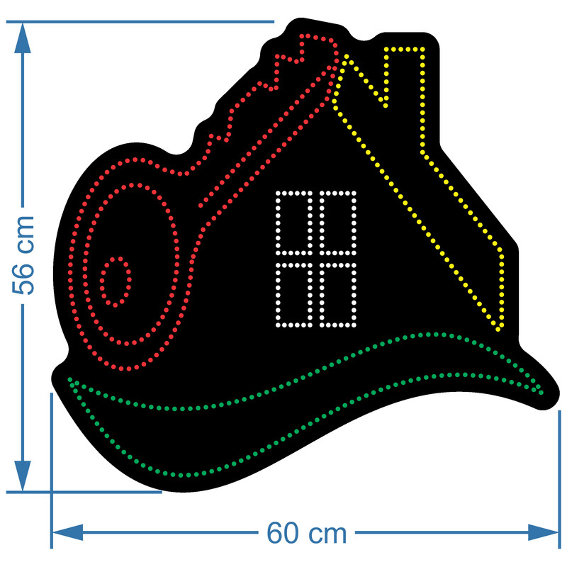 تابلو ال ای دی آیاز مدل مسکن کد 560