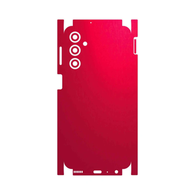 برچسب پوششی ماهوت مدل Matte-Warm-Red-FullSkin مناسب برای گوشی موبایل سامسونگ Galaxy M34 5G