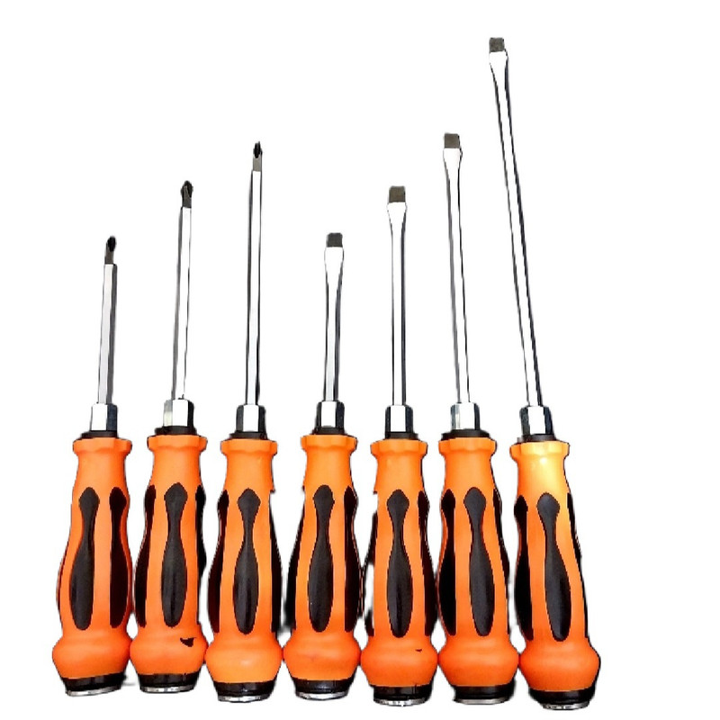 پیچ گوشتی ضربه خور کینیوس مدل set7  بسته 7 عددی