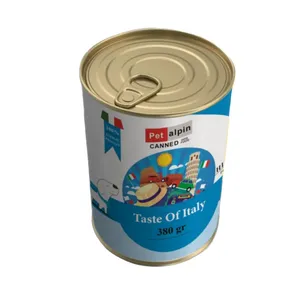 کنسرو سگ و گربه پتالپین مدل نوستالژی طعم ایتالیا وزن 380 گرم