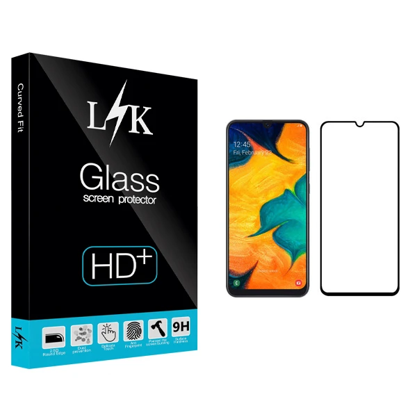 محافظ صفحه نمایش ال کی مدل +LITE مناسب برای گوشی موبایل سامسونگ Galaxy A30