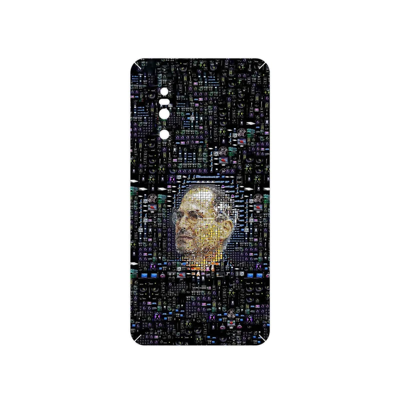 برچسب پوششی ماهوت مدل 2 Collage of Steve Jobs مناسب برای گوشی موبایل ویوو X27
