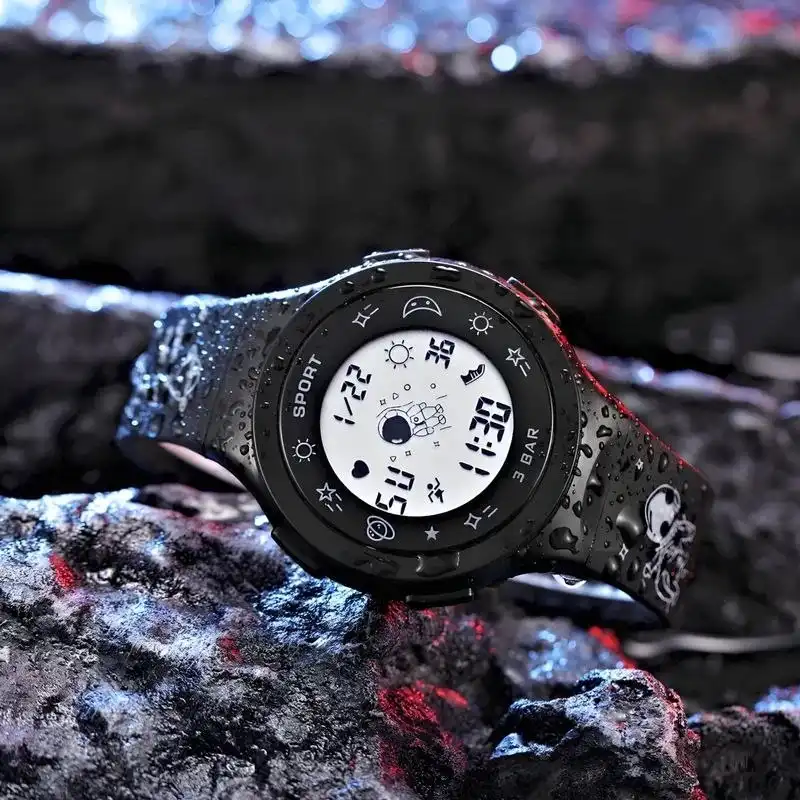 ساعت مچی دیجیتال مدل فضایی کد 1