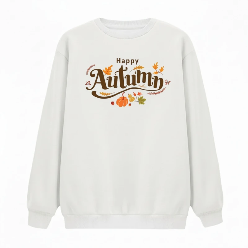 سویشرت زنانه مدل نوشته پاییز کد v27 