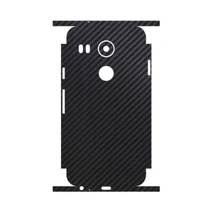 MAHOOT Black-Carbon-Fiber-FullSkin Cover Sticker for Google Nexus 5X