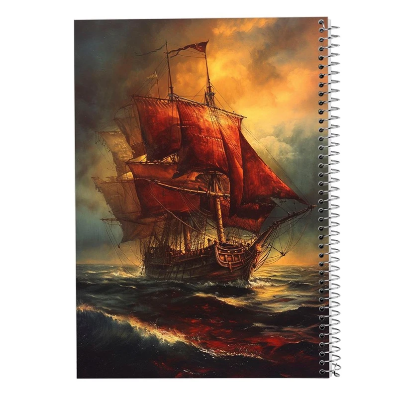 دفتر نقاشی 50 برگ مدوپد مدل کشتی کد DF15117