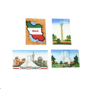 مگنت مدل اماکن تهران کد 5 مجموعه 4 عددی