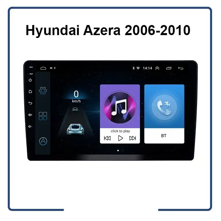 پخش کننده تصویری خودرو مدل Burmester مناسب برای آزرا