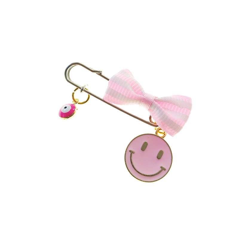 سنجاق سینه دخترانه مدل لبخند 05