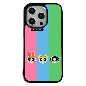 AKAM AMCWA14PRO-POWER PUFF GIRLS8  Cover For Apple iPhone 14 Pro