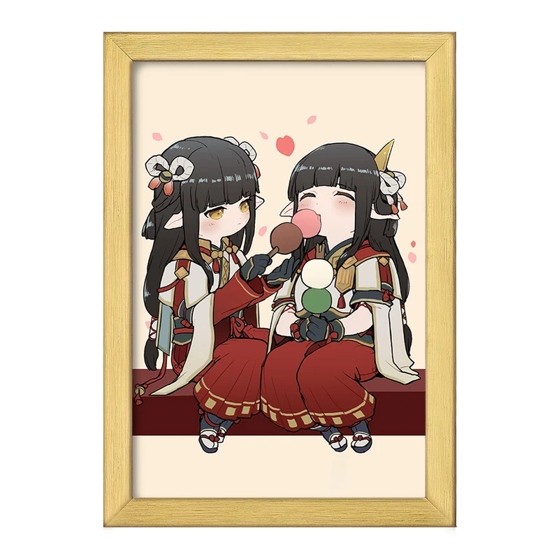 تابلو خندالو طرح بازی شکارچی هیولا (Monster Hunter) کد 33266