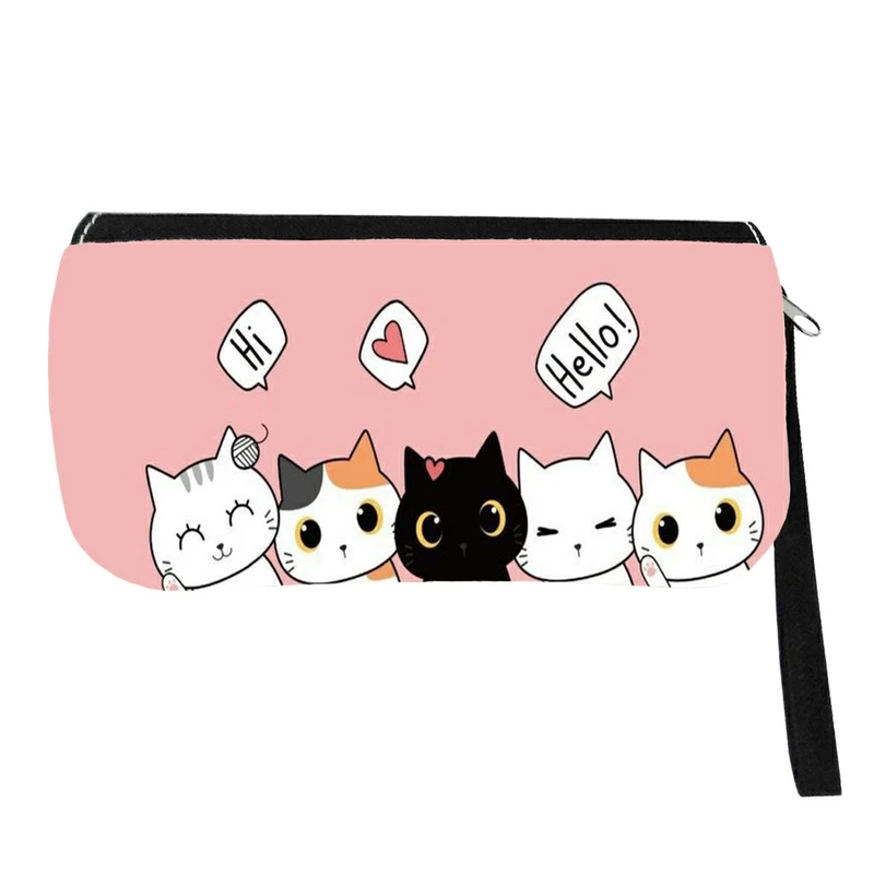 جامدادی مدل فانتزی طرح گربه کیوت کد 01153