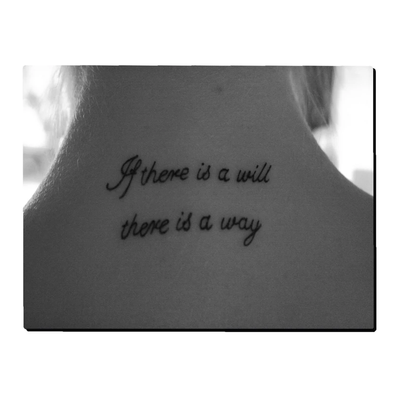 تابلو شاسی بکلیت طرح جمله انگیزشی انگلیسی مدل SH-s2218